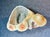 Ceramic Antique Bisque Hand Painted Figural Planter For Sale - Image 7 of 8