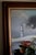Mid-Century Moody Coastal Seascape Framed Oil Painting - Signed Daniel For Sale - Image 11 of 11