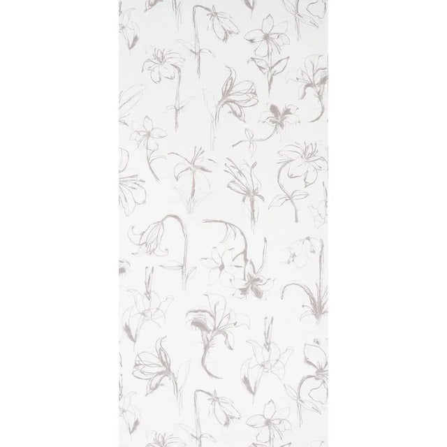 Based on studies of orchids and lilies, Close Your Eyes and Remember is a loose, gestural botanical pattern created by...