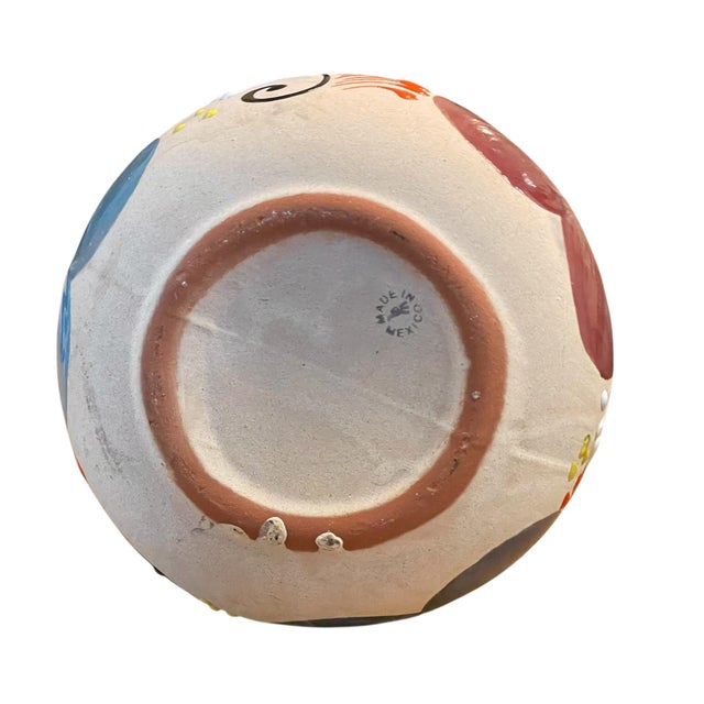 Jarro De Barro • Terra Cotta Clay Pottery Art • Pitcher • Set of 4 Cups For Sale - Image 12 of 13