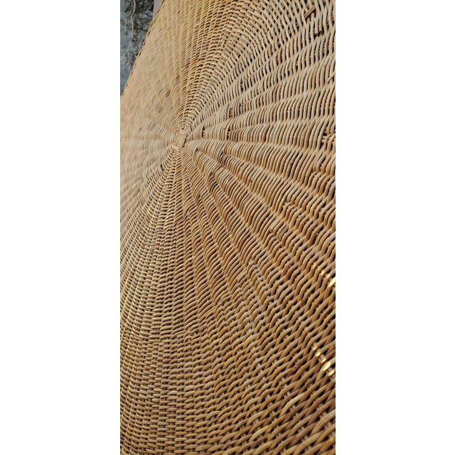 1960s 1960s Danny Ho Fong Calif-Asia Wicker Coffee Table For Sale - Image 5 of 13