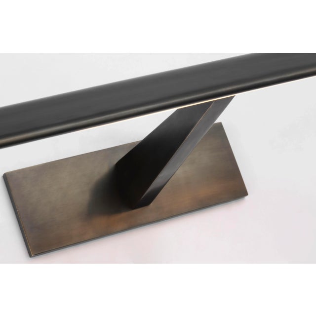 Ian K. Fowler for Visual Comfort Signature Petrel 24" Picture Light in Bronze For Sale In Houston - Image 6 of 7
