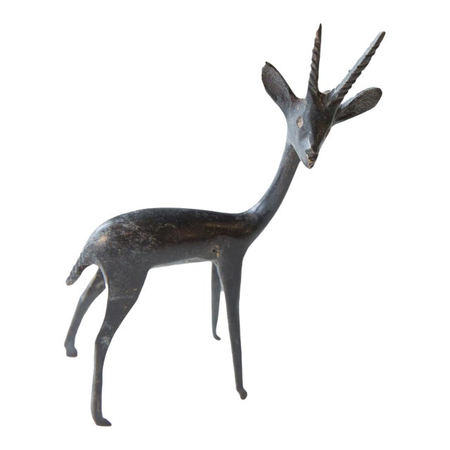 Vintage Right Facing African Gazelle For Sale