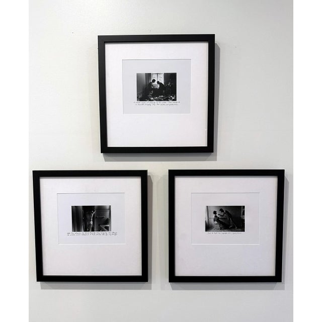 Wood Framed Editioned Photograph Homage to Cavafy Series by Duane Michals For Sale - Image 7 of 8