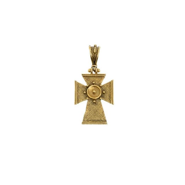 20th Century Cross in 19.2k Gold For Sale - Image 6 of 6