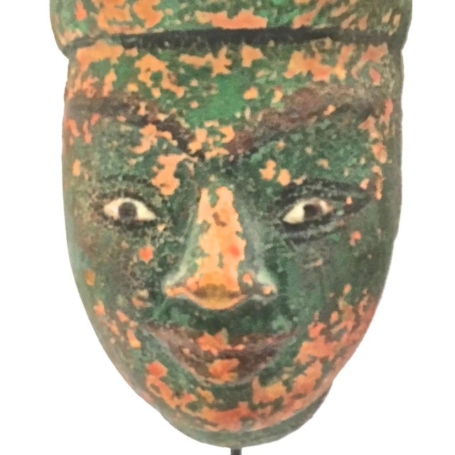 Antique Burmese Puppet Head For Sale In Atlanta - Image 6 of 6