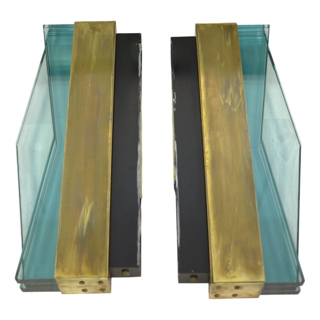 Wall Lights by Max Ingrand for Fontana Arte, 1960, Set of 2 For Sale