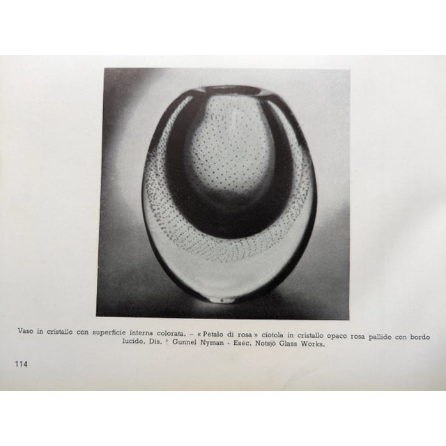 Mid-Century Modern Clear and Purple Glass Vase by Gunnel Nyman for Studio Nuutajarvi, 1957 For Sale - Image 11 of 12