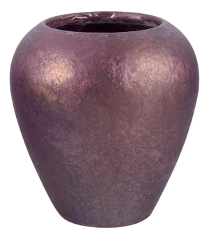 Danish Matte and Shiny Glazed Ceramic Vase by Jens Petersen, 1920s
