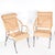 Wicker and Blackened Iron Armchairs, 1990s, Set of 2 For Sale - Image 14 of 18