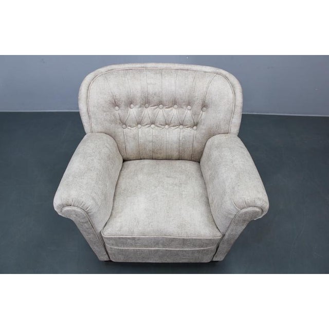 Wood Art Deco Club Armchairs, Czechoslovakia, 1940s, Set of 2 For Sale - Image 7 of 15