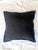Pillow made with wool pile genuine hand made antique Persian rug fragment-Poly fill with fabric backing , sewn closure-