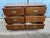 Traditional Campaign Style Two Part Solid Mahogany Cabinet. 1930s. For Sale - Image 10 of 11