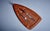 1960s Japanese Teardrop Carving Board with Stainless Steel Cutlery, 1960sood For Sale - Image 5 of 10