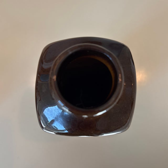 Burnt Umber Owens Pottery For Sale - Image 8 of 9