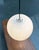 Mid-century glass pendant by peill & putzler, based on a 1950s design by aloys f. Gangkofner. a minimalist design with...