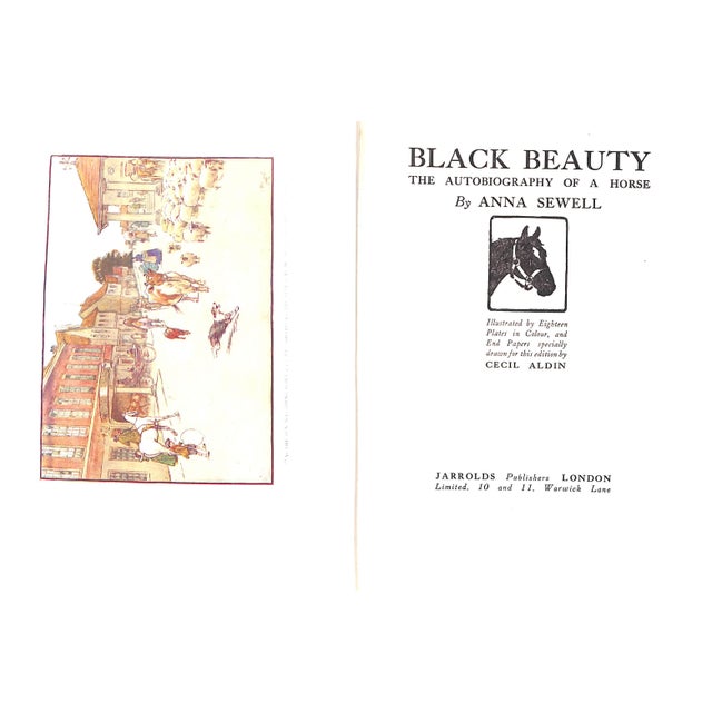 Traditional "Black Beauty: The Biography of a Horse" Sewell, Anna For Sale - Image 3 of 12