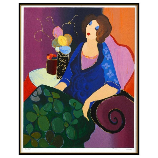 Message us to inquire about custom framing options! (Included for free with every purchase) The artwork here, "In Bloom",...