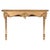 Wood Rococo Style Wall-Mounted Console Table in Gilded Wood with Carvings, 1920s For Sale - Image 7 of 7