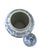 Vintage Chinoiserie Blue and White Ceramic Ginger Jar For Sale - Image 9 of 12
