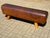 Vintage Leather Ottoman, 1940s For Sale - Image 6 of 8