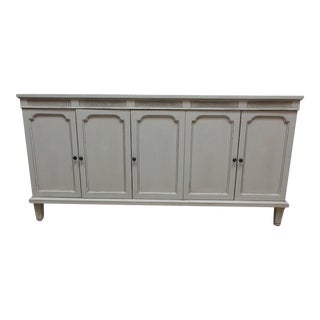 Gustavian Style 5 Door Sideboard For Sale