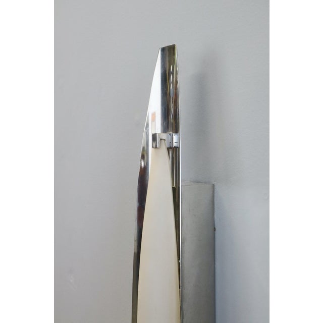 Metal Model 2254 Wall Lights in Crystal and Nickel-Plated Brass by Max Ingrand for Fontana Arte, 1960, Set of 2 For Sale - Image 7 of 15