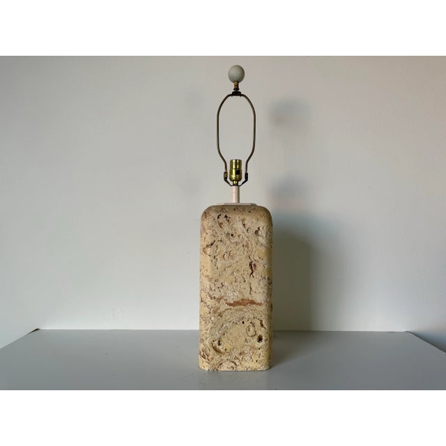 Vintage Samuel Marx - Style Coral Stone Table Lamp/ Sold For Sale - Image 10 of 10