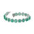 Natural Zambian Emerald caboshan Bracelet with Diamond and 18k Gold For Sale - Image 18 of 18