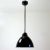 Vintage German Industrial Enamel Ceiling Light, 1950s For Sale - Image 10 of 10