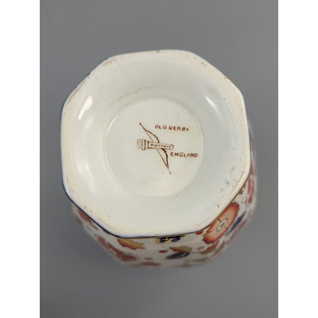 Porcelain Lidded Vases from Ridgways Derby, England, 1891-1910, Set of 2 For Sale - Image 6 of 11