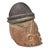 African Early 20th Century Suku Helmet Mask For Sale - Image 3 of 6