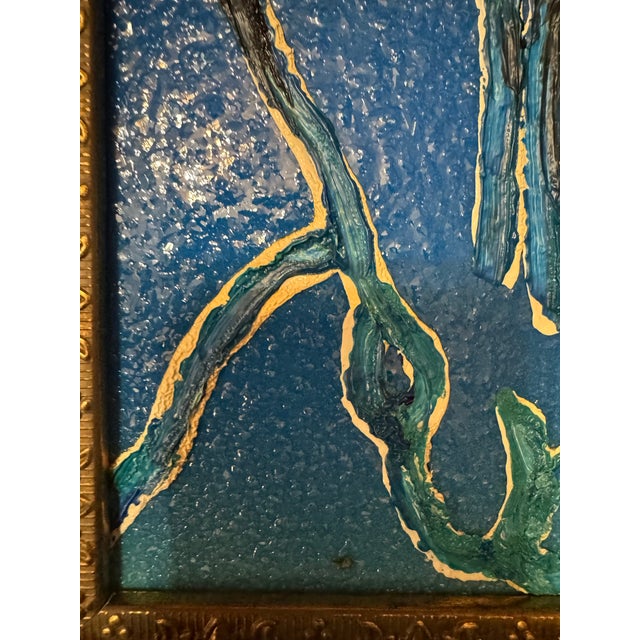 2020s Blue Bunny Painting by Hunt Slonem For Sale - Image 5 of 6
