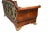 French Empire Mahogany Loveseat For Sale - Image 4 of 13