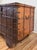 Vintage Indian Carved Wood Dowry Trunk Wedding Trunk For Sale - Image 11 of 13
