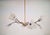 Vintage Flex Pendant Light with Eight Arms in Brass and Acrylic, 1970, in Very Good conditions. Designed 1970 to 1979...