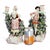 English Rococo Porcelain Ranelagh Dancers Candlesticks with Floral Bocage from Derby, 1760s, Set of 2 For Sale - Image 9 of 18