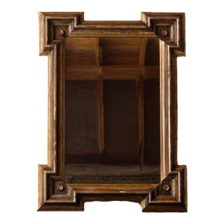 Late 17th Century French Silver Mirror For Sale