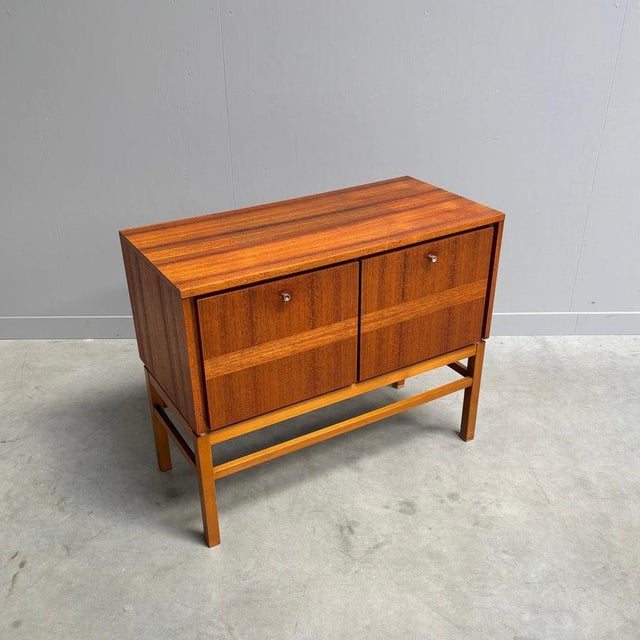 Small Vintage Teak Sideboard, 1960s For Sale - Image 6 of 12