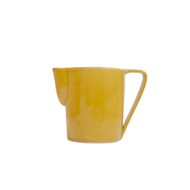 Contemporary Milano Sole Milk Jug & 4 Espresso Cups and Saucers by Marta Benet, Set of 9 For Sale - Image 3 of 8