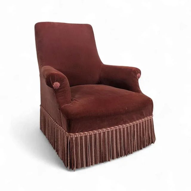 Napoleon III Toad Lounge Chair For Sale - Image 5 of 5