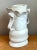 Vintage Biomorphic Sculptural Ceramic Vase With Handles For Sale - Image 4 of 12