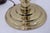 1980s 1980s Pair of Virginia Metalcrafters Brass Candlestick Lamps For Sale - Image 5 of 11