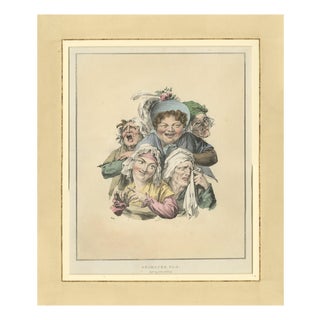 Reading the Will, 1800s, Paper For Sale