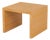 B&b Italia Blonde Wood Side Table For Sale