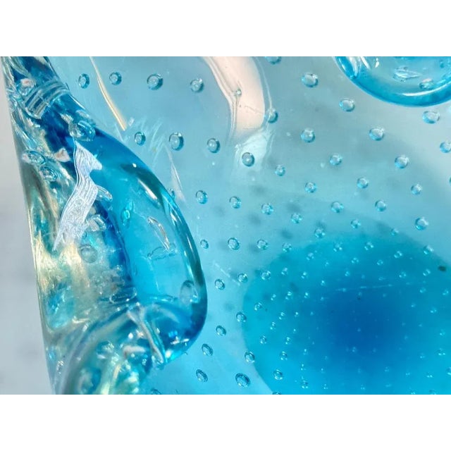 Vintage Italian Ashtray in Art Glass, 1970 For Sale - Image 3 of 8