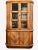 Vintage Split Reed Rattan China Cabinet For Sale - Image 16 of 17