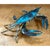 Vintage Patinated Metal Crab Figure For Sale In West Palm - Image 6 of 12