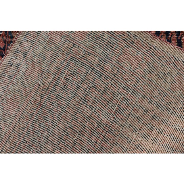 Colorful Antique Persian Hamadan Rug With All-Over Tribal Motifs 3'6"x5'0" For Sale - Image 10 of 10