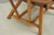 Vintage Hunt Country Furniture Pine Wood Writing Desk Windsor Chair W/ Drawer For Sale - Image 13 of 18